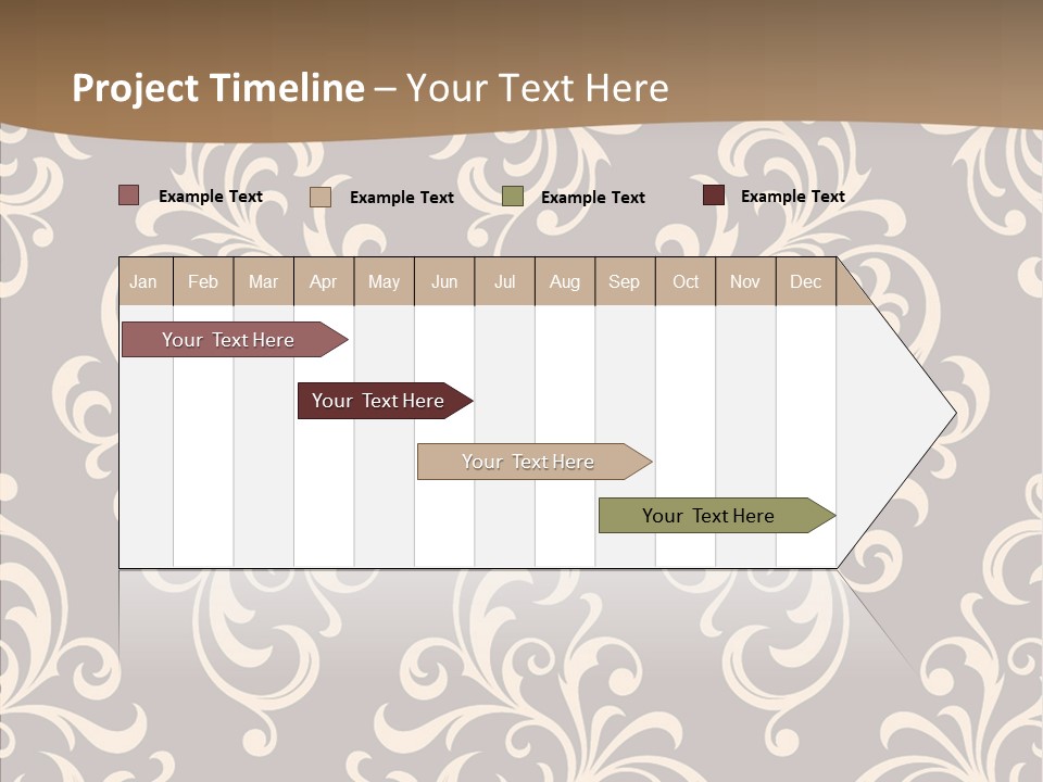 Natural Seamless Abstract PowerPoint Template
