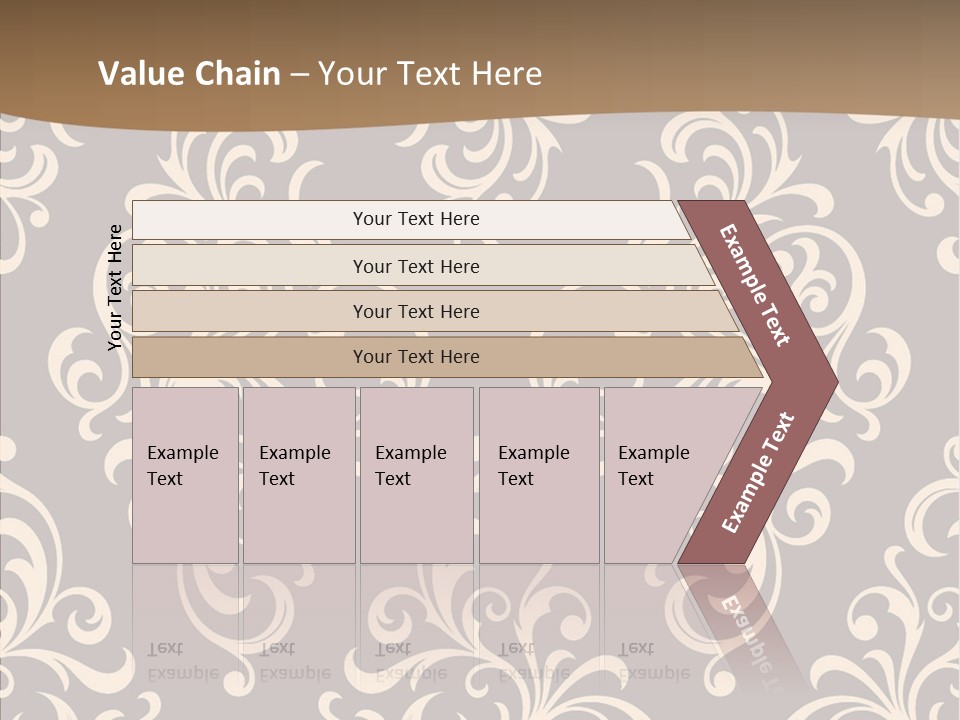 Natural Seamless Abstract PowerPoint Template
