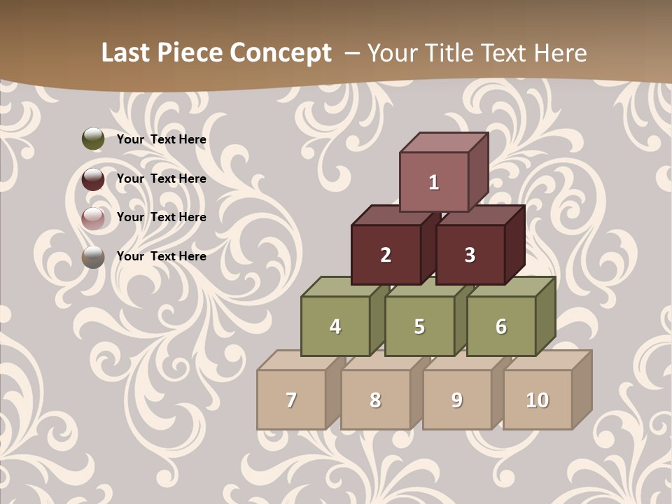 Natural Seamless Abstract PowerPoint Template