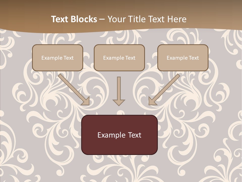 Natural Seamless Abstract PowerPoint Template