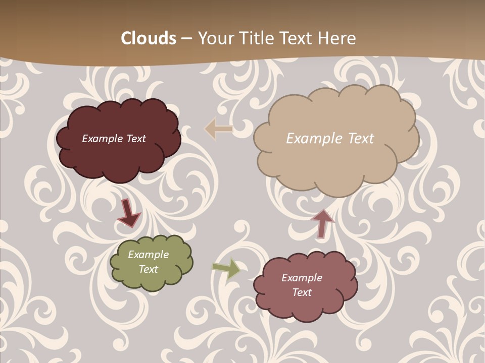 Natural Seamless Abstract PowerPoint Template