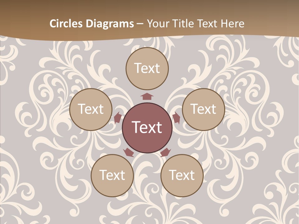 Natural Seamless Abstract PowerPoint Template