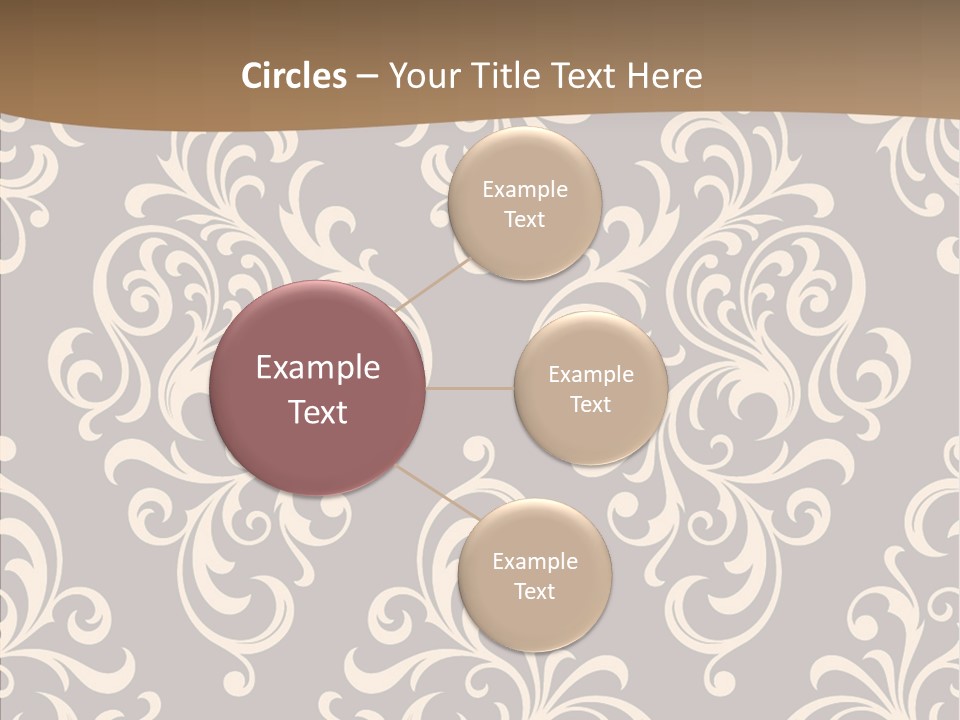 Natural Seamless Abstract PowerPoint Template