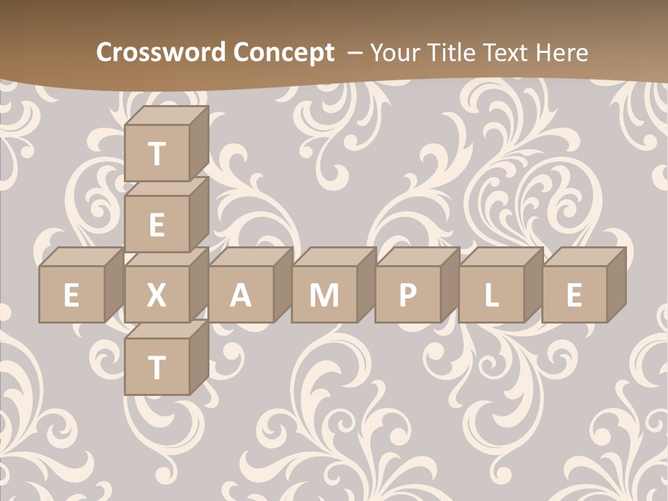 Natural Seamless Abstract PowerPoint Template