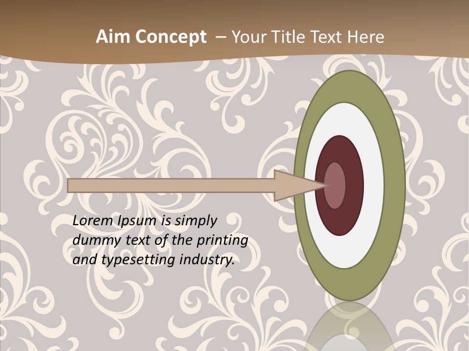 Natural Seamless Abstract PowerPoint Template