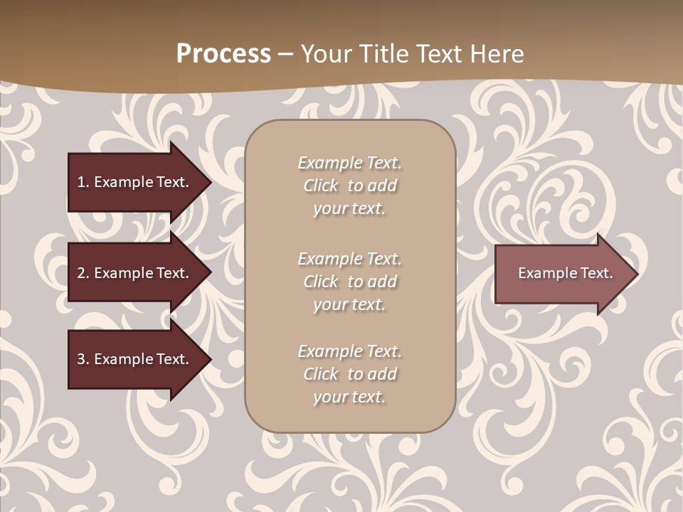 Natural Seamless Abstract PowerPoint Template