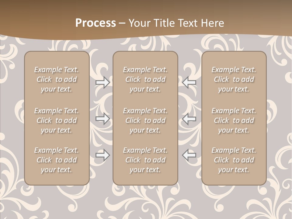 Natural Seamless Abstract PowerPoint Template