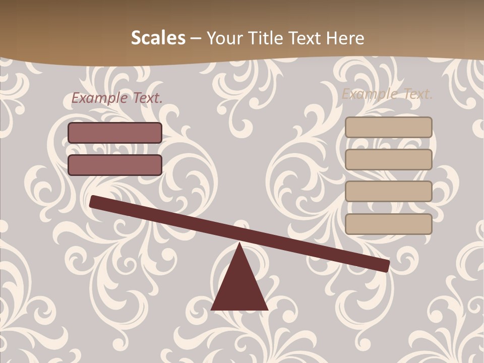 Natural Seamless Abstract PowerPoint Template