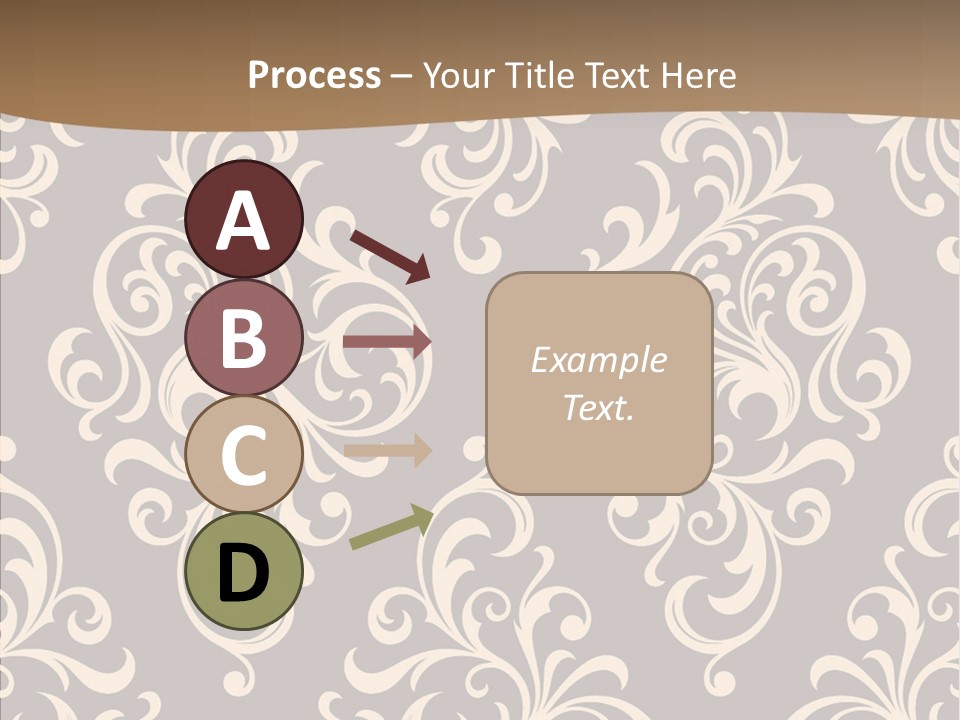 Natural Seamless Abstract PowerPoint Template
