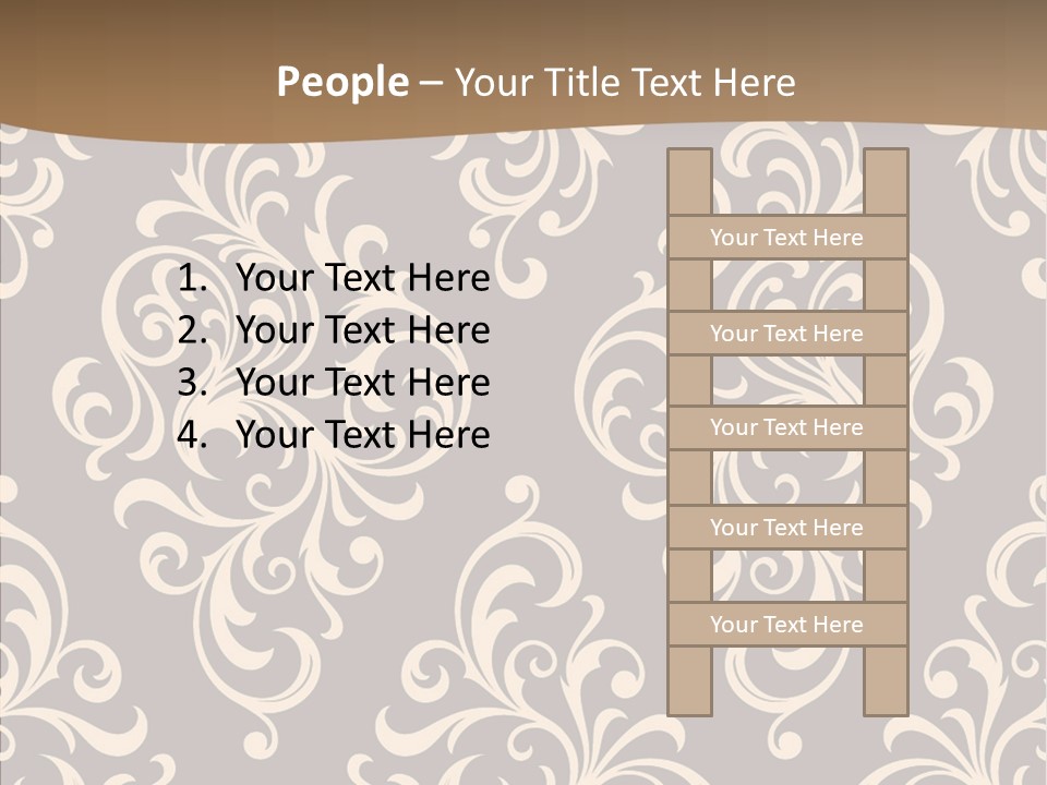 Natural Seamless Abstract PowerPoint Template