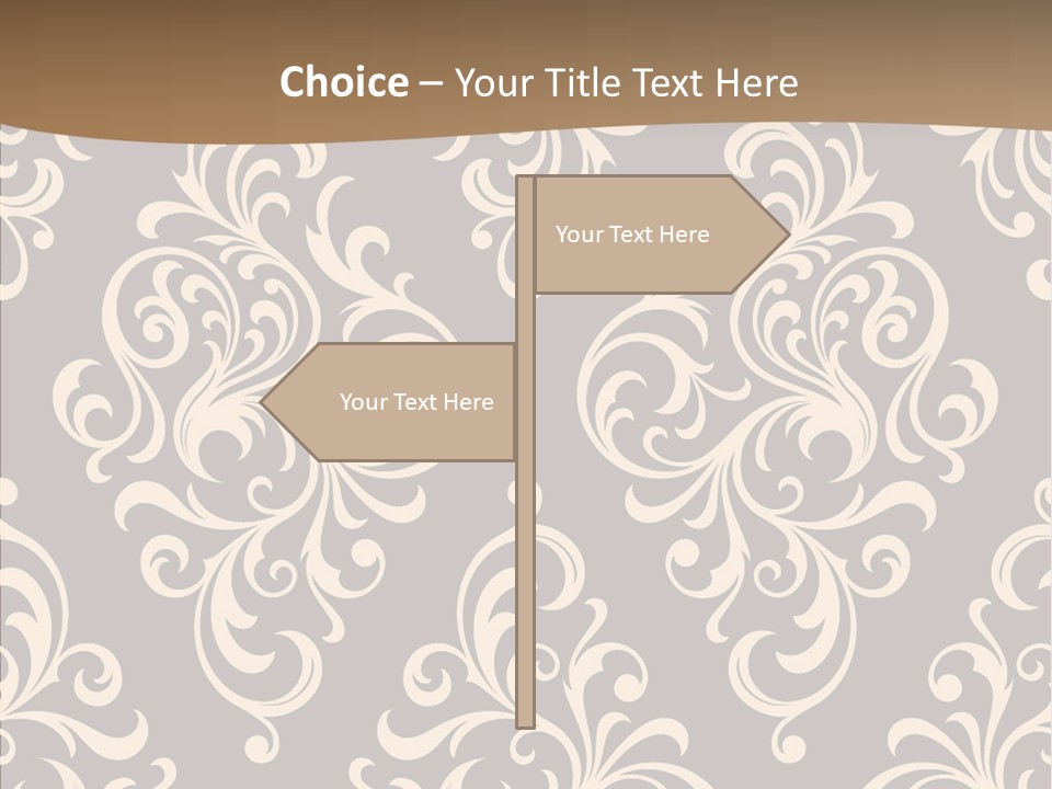 Natural Seamless Abstract PowerPoint Template