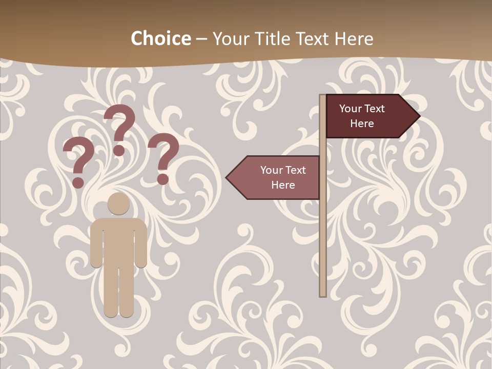 Natural Seamless Abstract PowerPoint Template