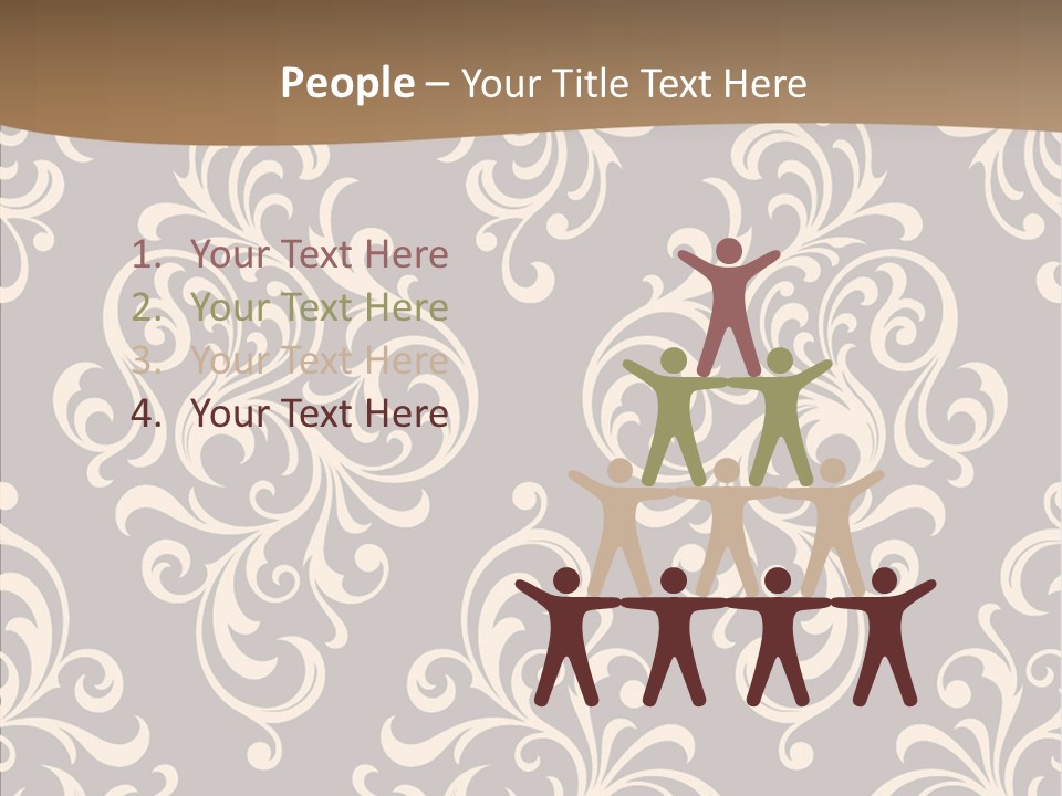 Natural Seamless Abstract PowerPoint Template