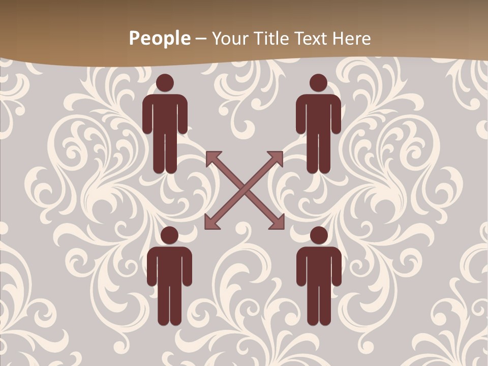 Natural Seamless Abstract PowerPoint Template