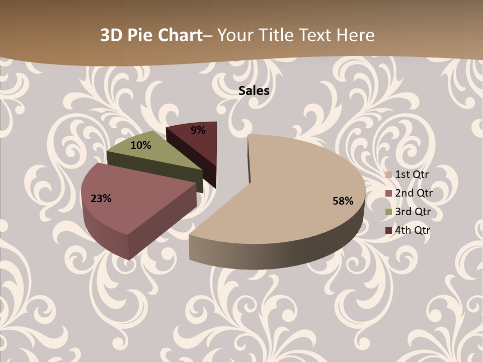 Natural Seamless Abstract PowerPoint Template