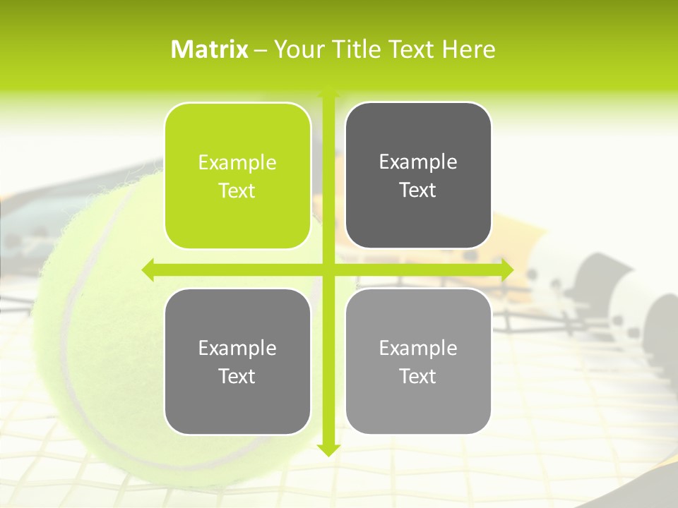 Recreation Titanium Ball PowerPoint Template
