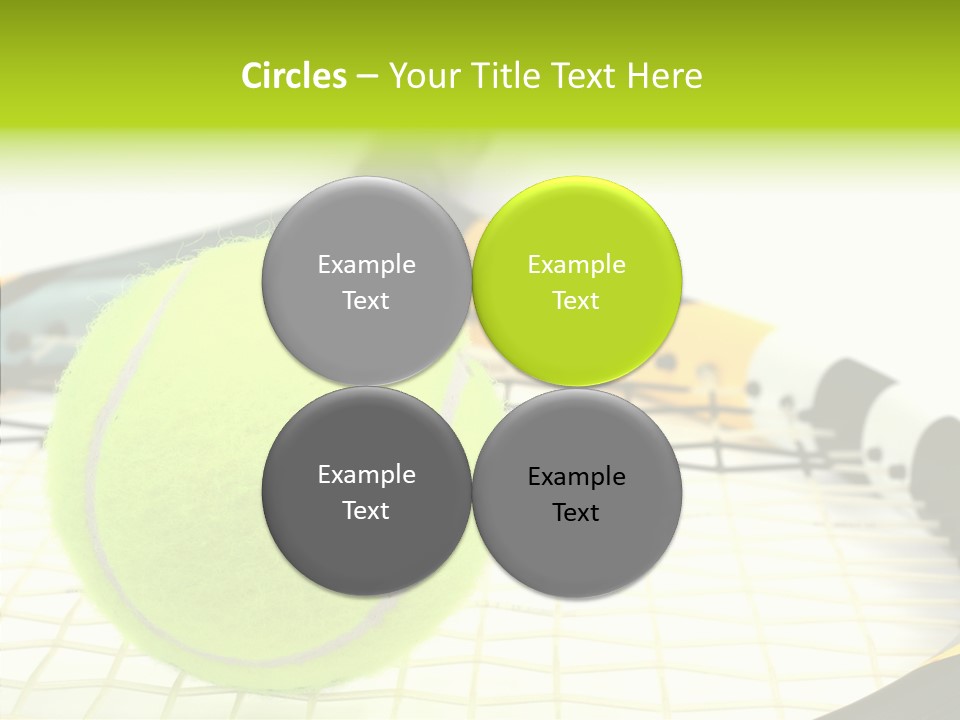 Recreation Titanium Ball PowerPoint Template