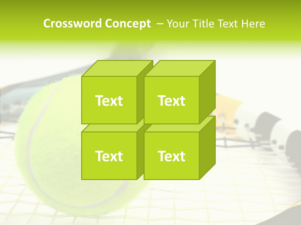 Recreation Titanium Ball PowerPoint Template