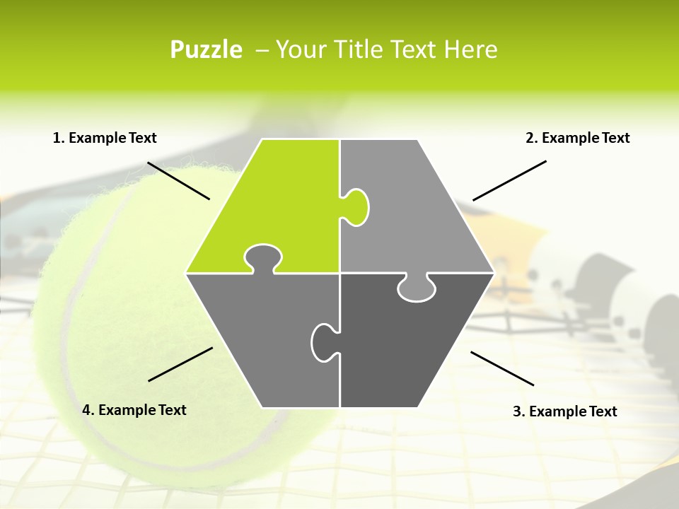 Recreation Titanium Ball PowerPoint Template
