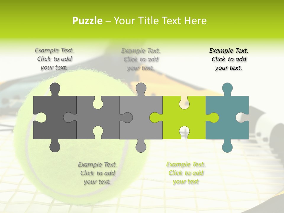 Recreation Titanium Ball PowerPoint Template