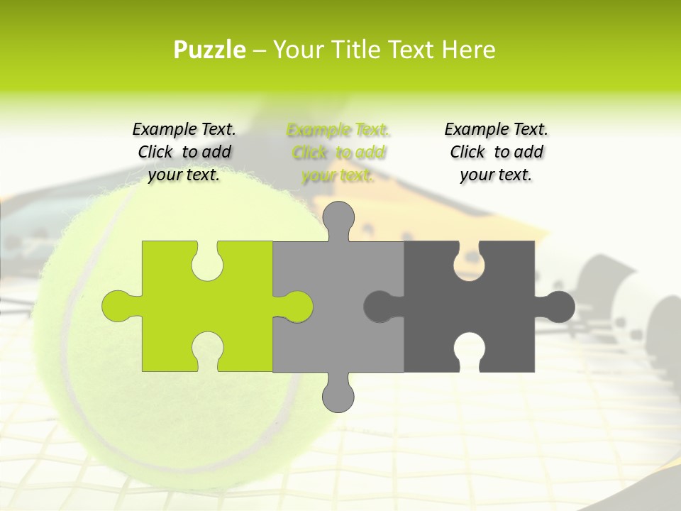 Recreation Titanium Ball PowerPoint Template