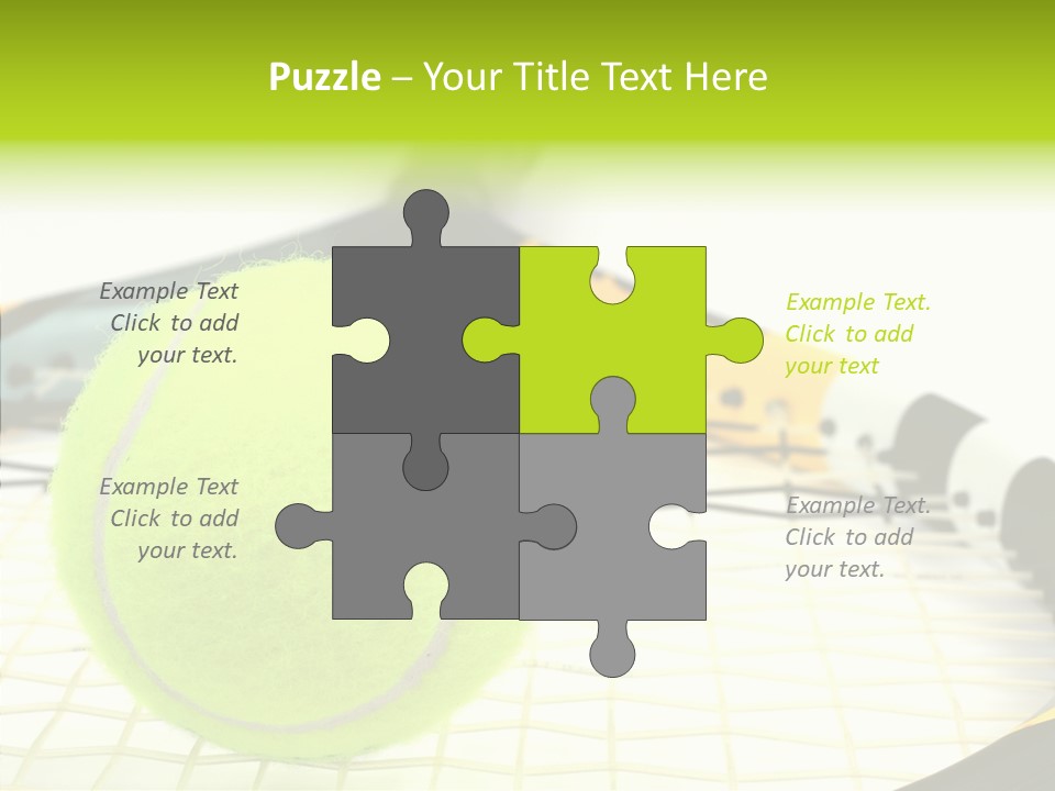 Recreation Titanium Ball PowerPoint Template