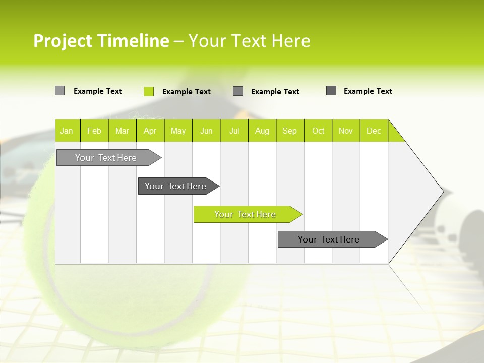 Recreation Titanium Ball PowerPoint Template