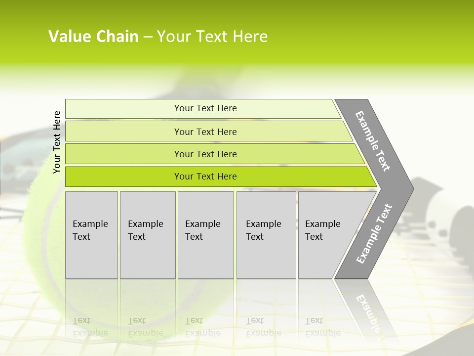 Recreation Titanium Ball PowerPoint Template