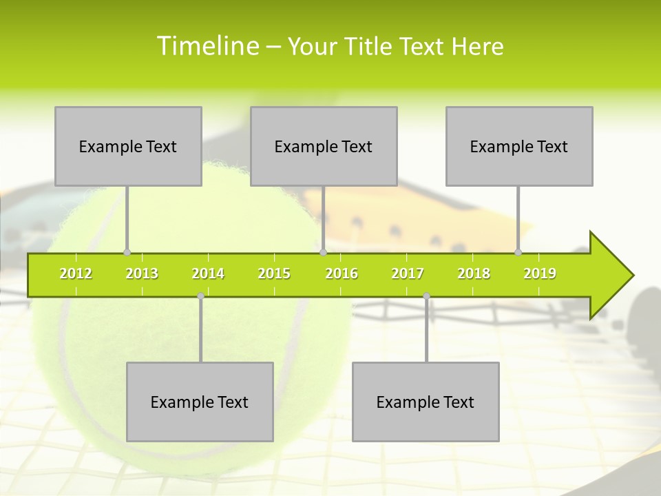 Recreation Titanium Ball PowerPoint Template