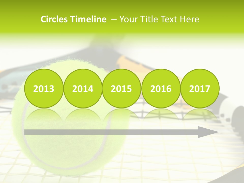 Recreation Titanium Ball PowerPoint Template