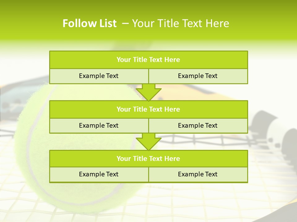 Recreation Titanium Ball PowerPoint Template