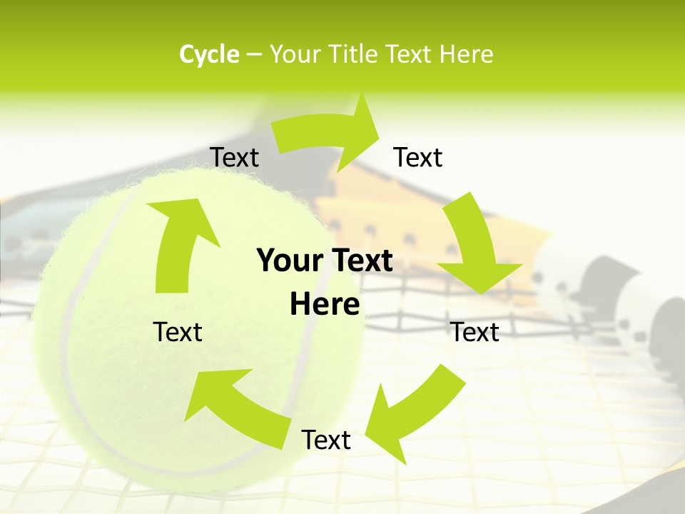 Recreation Titanium Ball PowerPoint Template