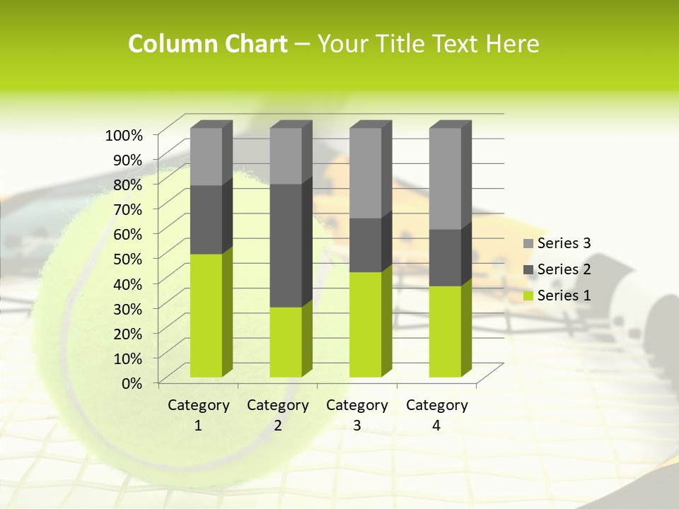 Recreation Titanium Ball PowerPoint Template