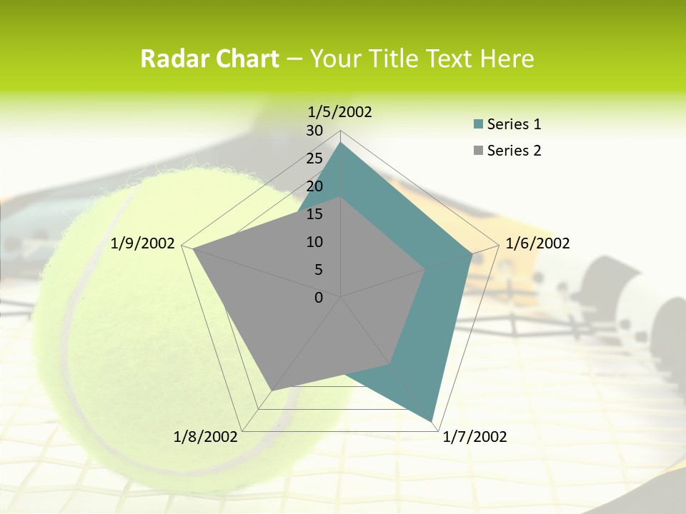 Recreation Titanium Ball PowerPoint Template