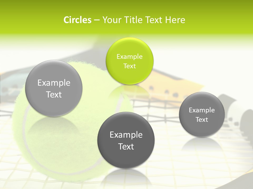 Recreation Titanium Ball PowerPoint Template