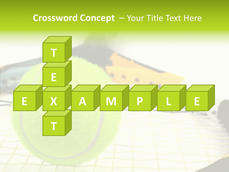 Recreation Titanium Ball PowerPoint Template