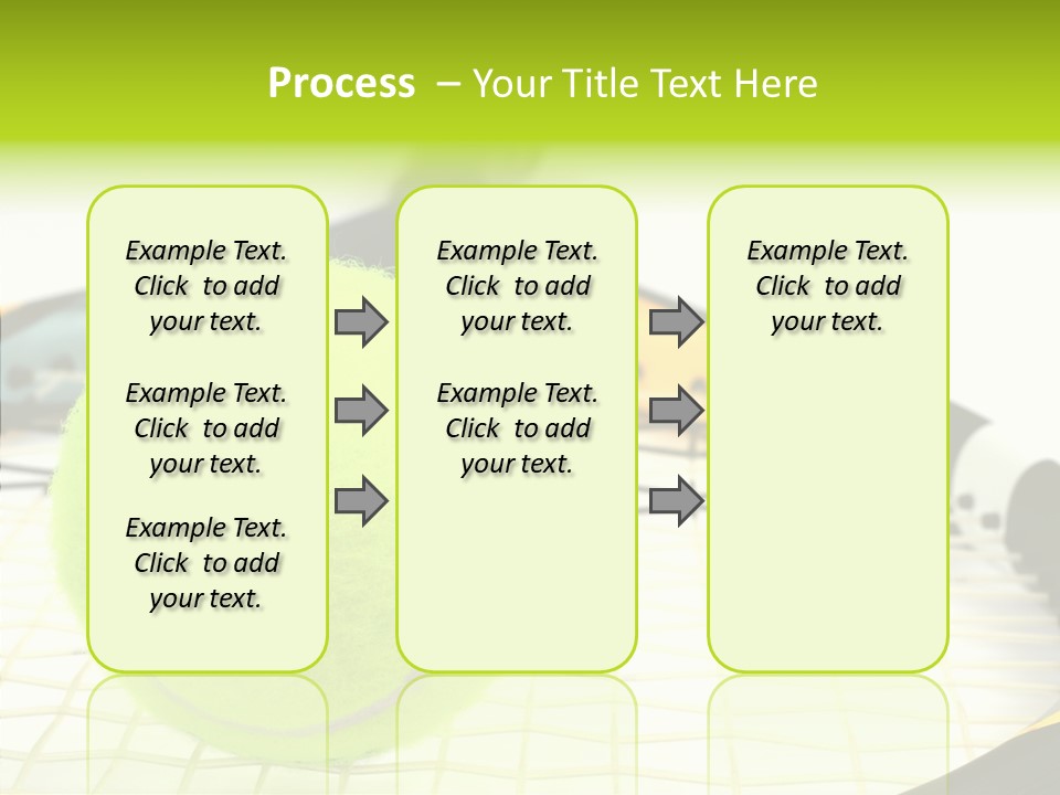 Recreation Titanium Ball PowerPoint Template