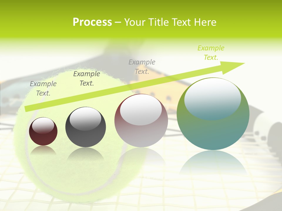 Recreation Titanium Ball PowerPoint Template