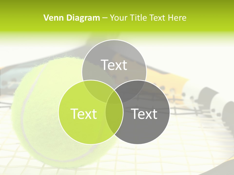 Recreation Titanium Ball PowerPoint Template