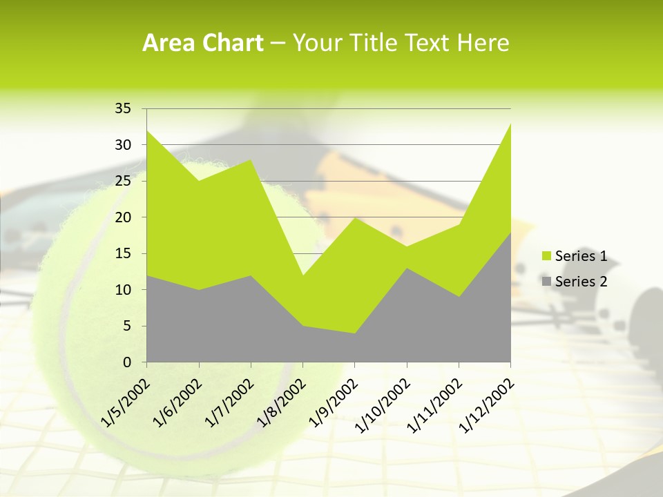 Recreation Titanium Ball PowerPoint Template