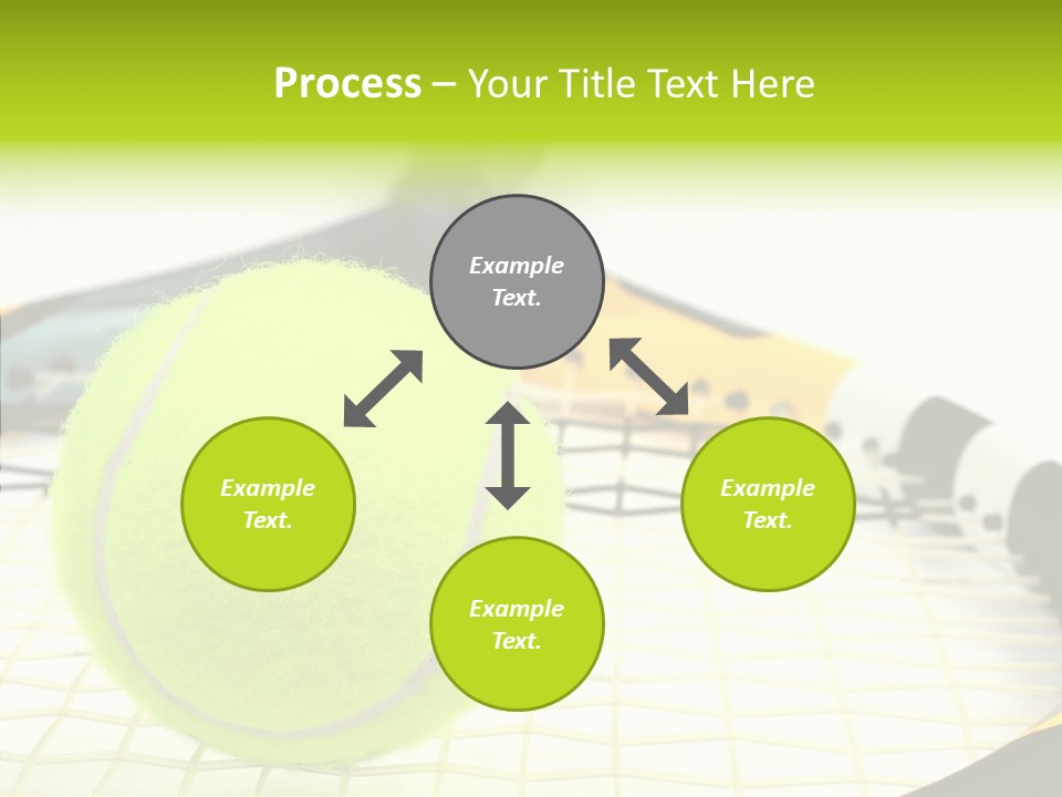 Recreation Titanium Ball PowerPoint Template