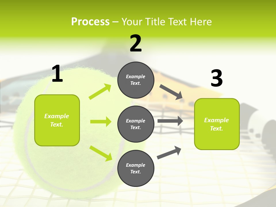 Recreation Titanium Ball PowerPoint Template