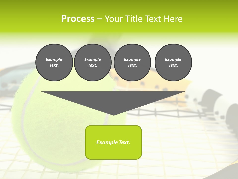 Recreation Titanium Ball PowerPoint Template