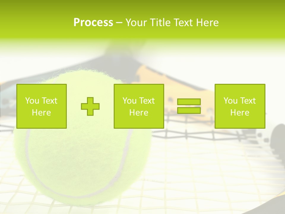 Recreation Titanium Ball PowerPoint Template