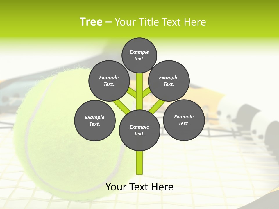 Recreation Titanium Ball PowerPoint Template