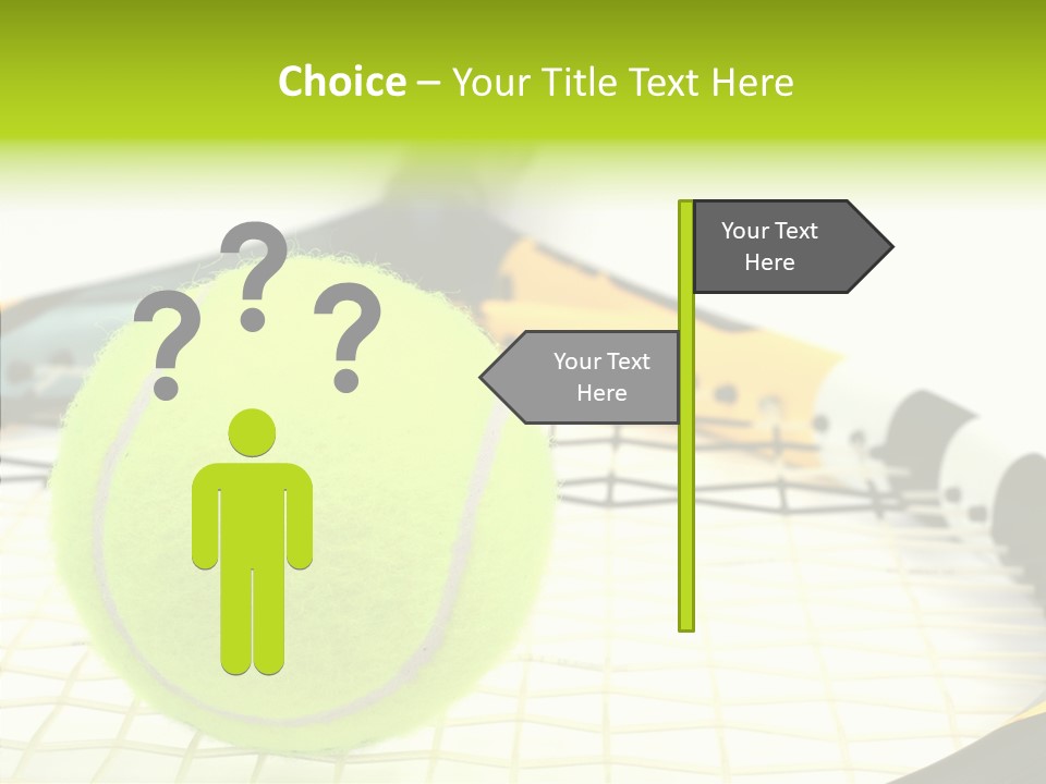 Recreation Titanium Ball PowerPoint Template