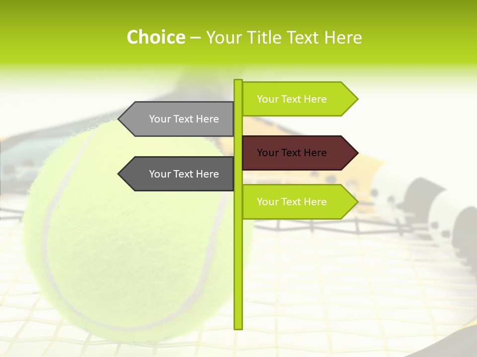 Recreation Titanium Ball PowerPoint Template