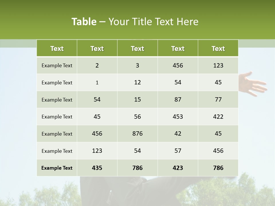 High Formalwear Long PowerPoint Template
