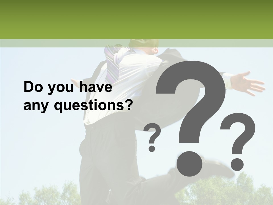 High Formalwear Long PowerPoint Template