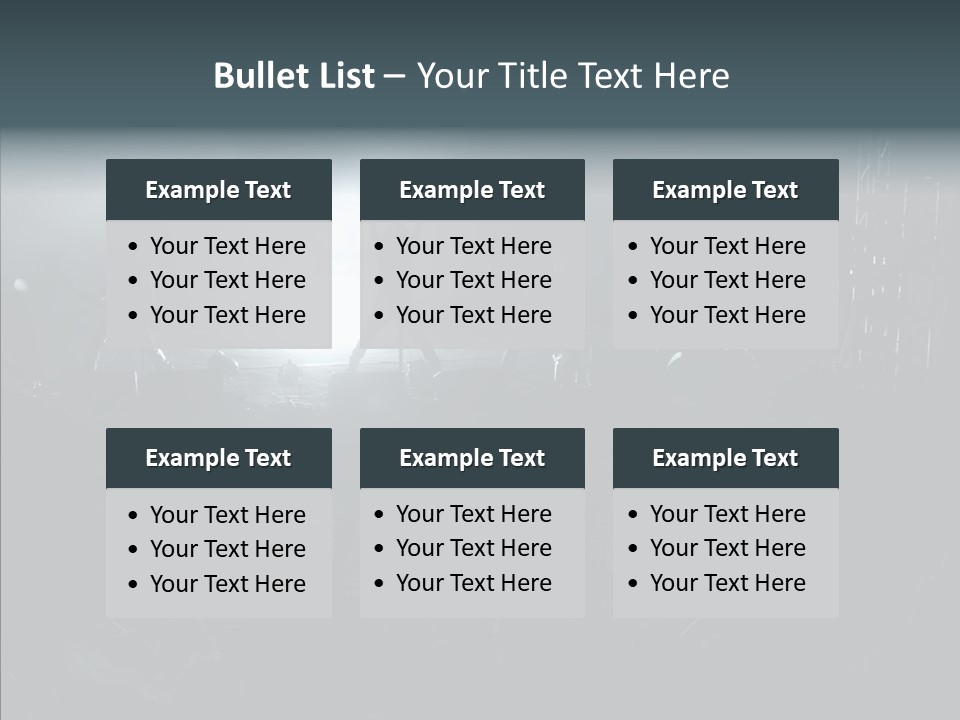 People Backlight Guitars PowerPoint Template